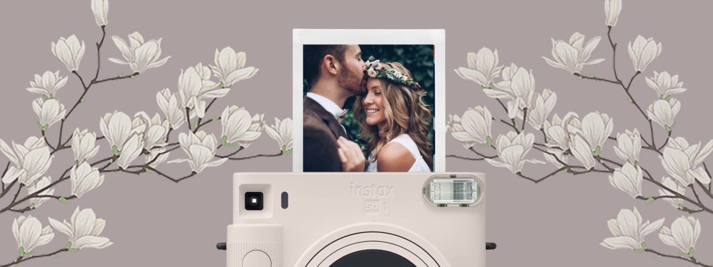 Bruk instax SQUARE SQ20 for å ta det perfekte bryllupsbildet